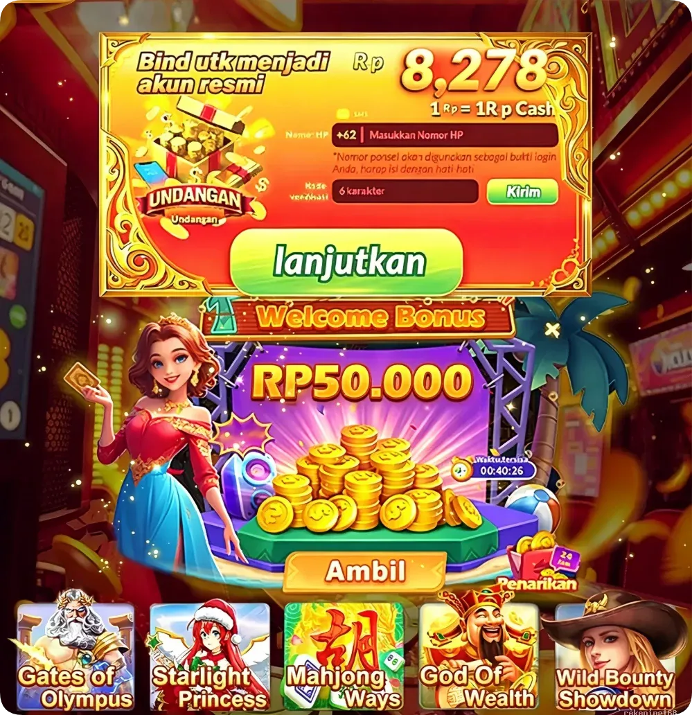 rekening168 Masuk